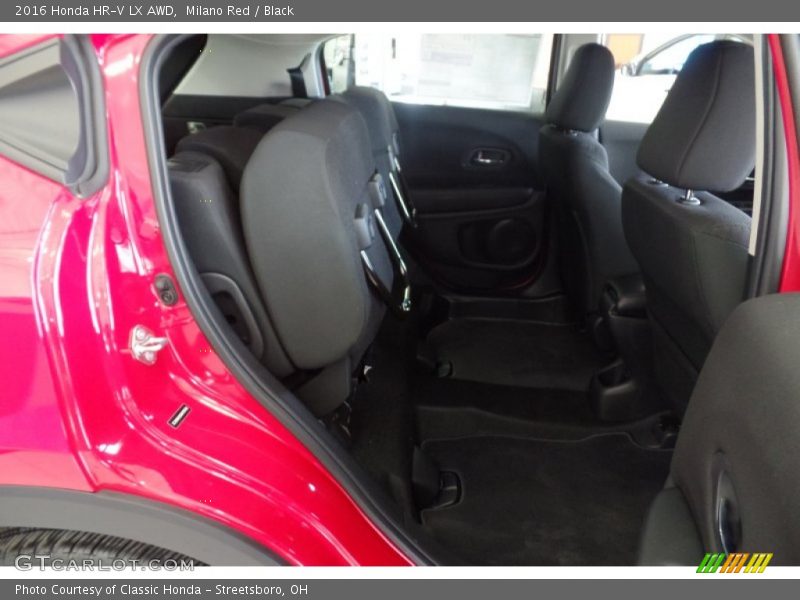 Milano Red / Black 2016 Honda HR-V LX AWD