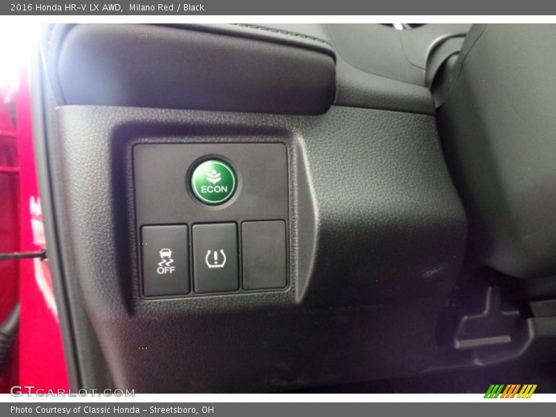 Milano Red / Black 2016 Honda HR-V LX AWD