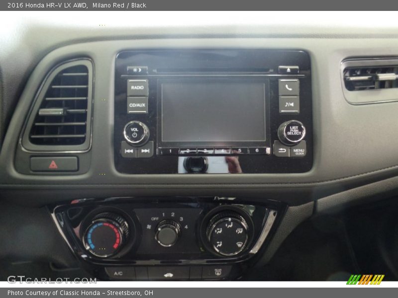 Milano Red / Black 2016 Honda HR-V LX AWD