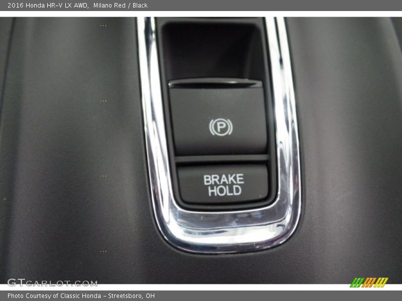 Milano Red / Black 2016 Honda HR-V LX AWD
