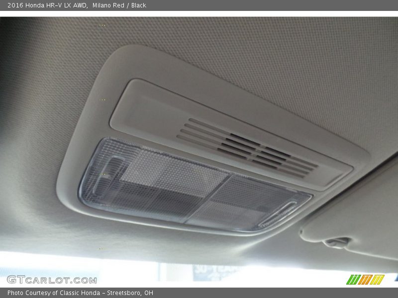 Milano Red / Black 2016 Honda HR-V LX AWD