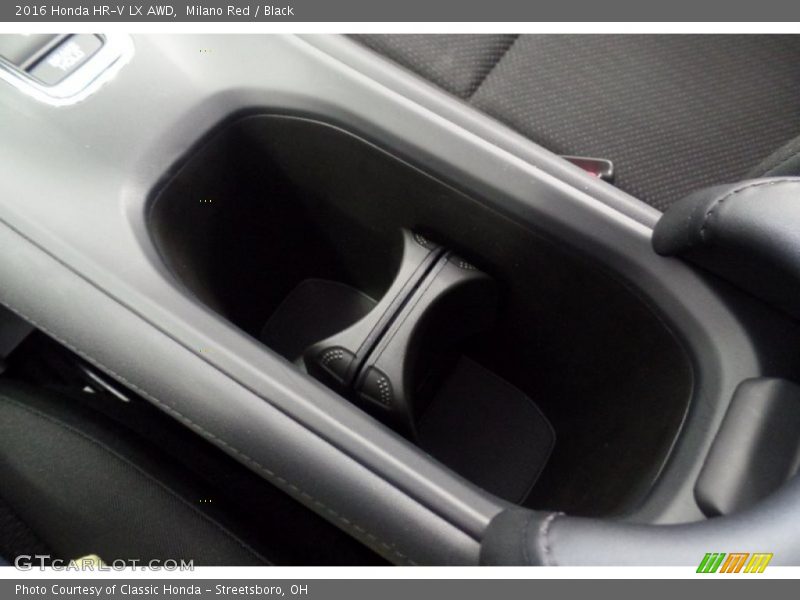 Milano Red / Black 2016 Honda HR-V LX AWD