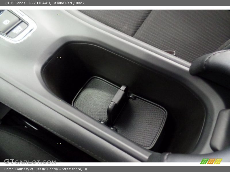 Milano Red / Black 2016 Honda HR-V LX AWD