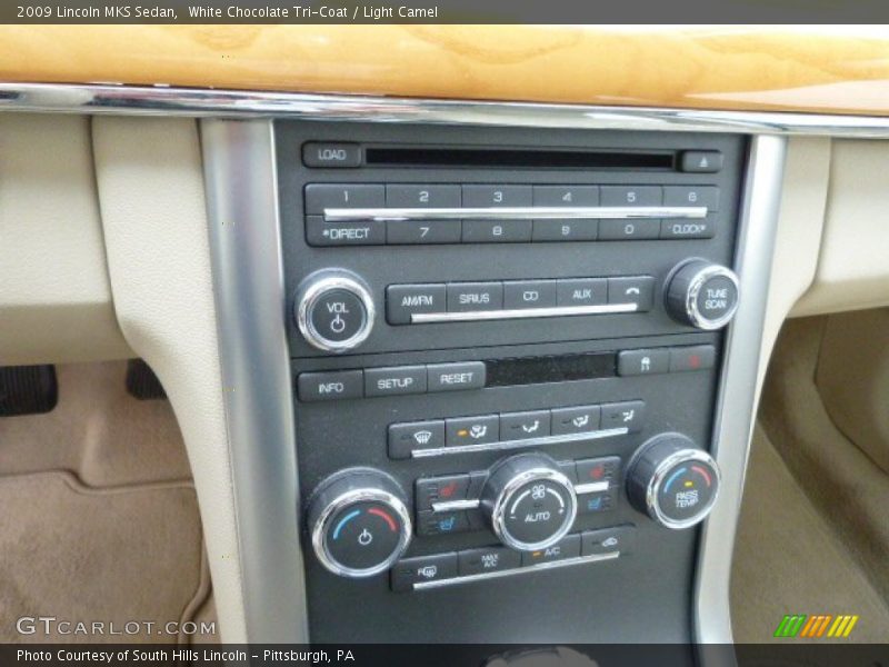 White Chocolate Tri-Coat / Light Camel 2009 Lincoln MKS Sedan