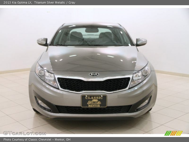 Titanium Silver Metallic / Gray 2013 Kia Optima LX