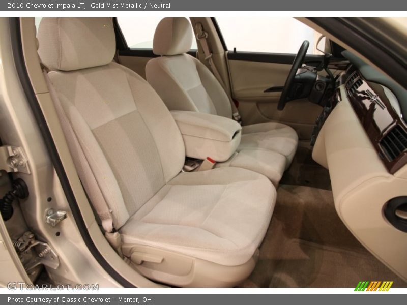 Gold Mist Metallic / Neutral 2010 Chevrolet Impala LT