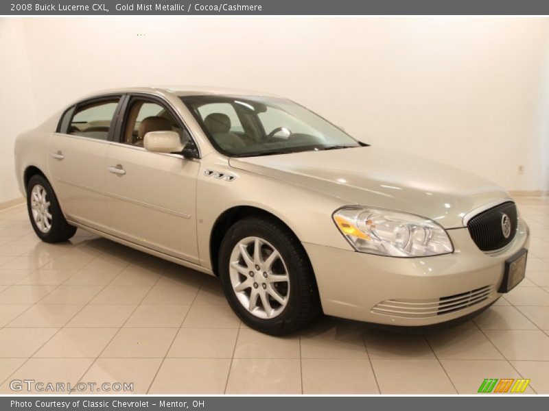Gold Mist Metallic / Cocoa/Cashmere 2008 Buick Lucerne CXL