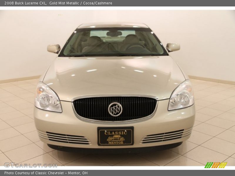 Gold Mist Metallic / Cocoa/Cashmere 2008 Buick Lucerne CXL