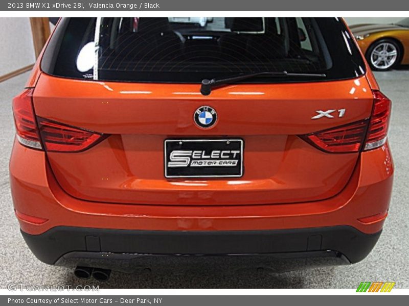Valencia Orange / Black 2013 BMW X1 xDrive 28i