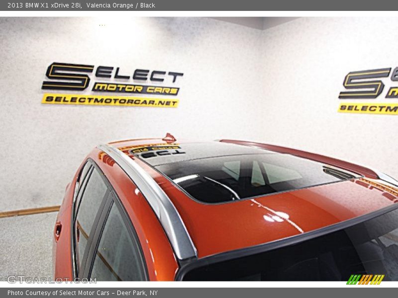 Valencia Orange / Black 2013 BMW X1 xDrive 28i