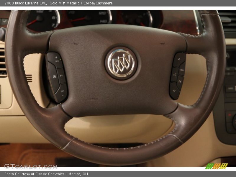 Gold Mist Metallic / Cocoa/Cashmere 2008 Buick Lucerne CXL