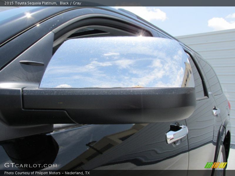 Black / Gray 2015 Toyota Sequoia Platinum