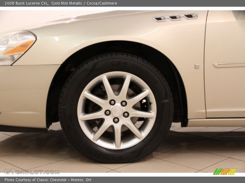 Gold Mist Metallic / Cocoa/Cashmere 2008 Buick Lucerne CXL