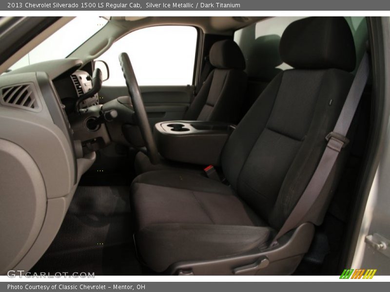 Silver Ice Metallic / Dark Titanium 2013 Chevrolet Silverado 1500 LS Regular Cab