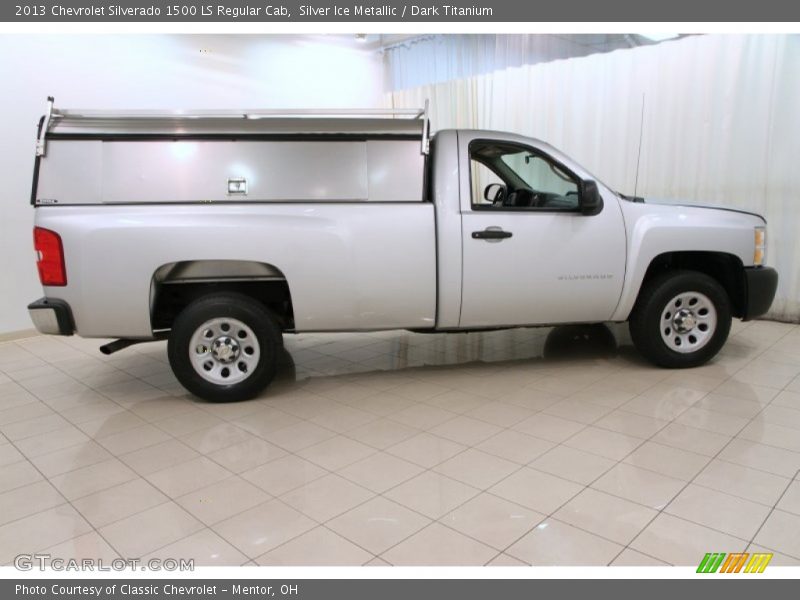 Silver Ice Metallic / Dark Titanium 2013 Chevrolet Silverado 1500 LS Regular Cab