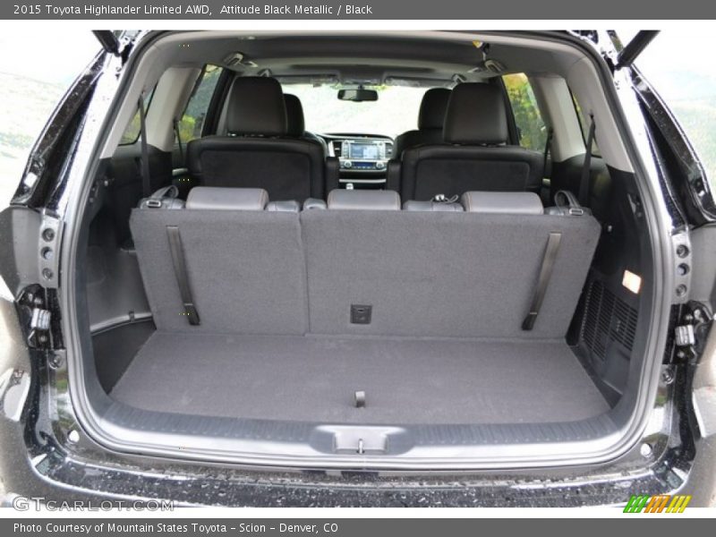 Attitude Black Metallic / Black 2015 Toyota Highlander Limited AWD