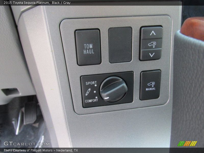 Black / Gray 2015 Toyota Sequoia Platinum