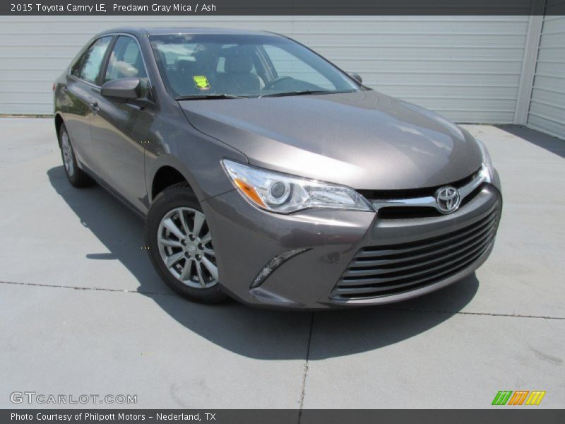 Predawn Gray Mica / Ash 2015 Toyota Camry LE