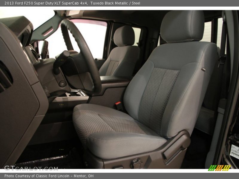 Tuxedo Black Metallic / Steel 2013 Ford F250 Super Duty XLT SuperCab 4x4