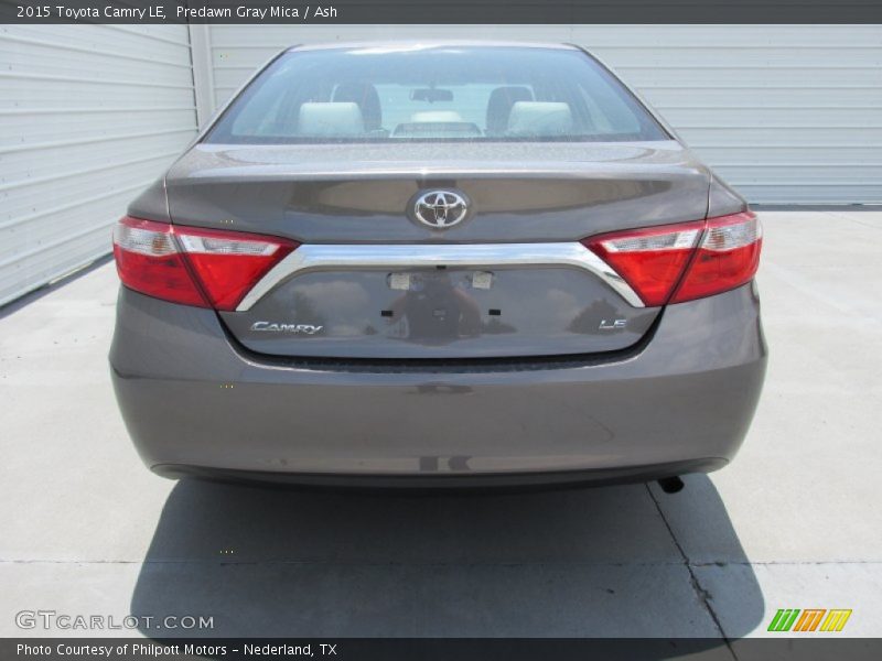 Predawn Gray Mica / Ash 2015 Toyota Camry LE