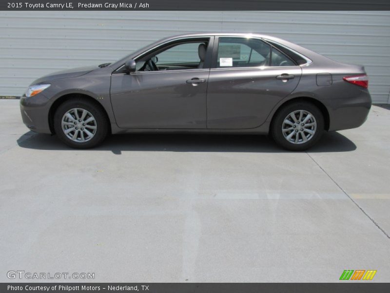 Predawn Gray Mica / Ash 2015 Toyota Camry LE