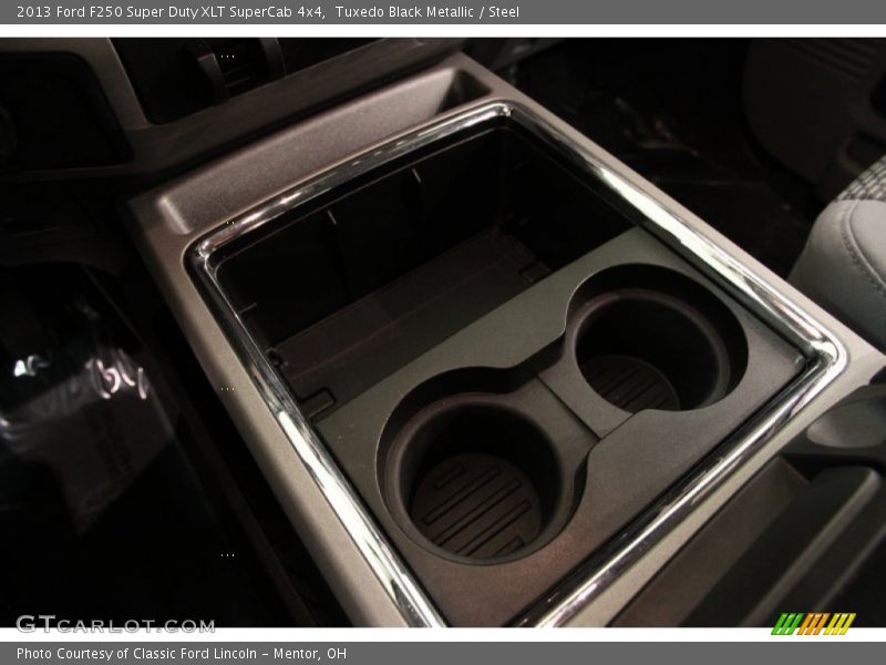 Tuxedo Black Metallic / Steel 2013 Ford F250 Super Duty XLT SuperCab 4x4
