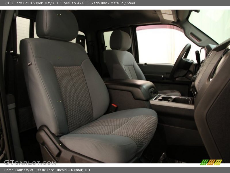 Tuxedo Black Metallic / Steel 2013 Ford F250 Super Duty XLT SuperCab 4x4