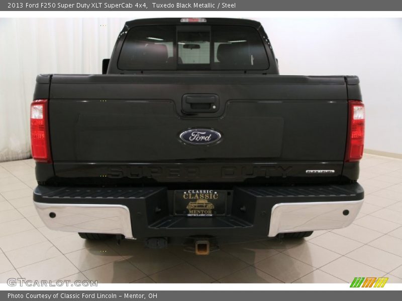 Tuxedo Black Metallic / Steel 2013 Ford F250 Super Duty XLT SuperCab 4x4