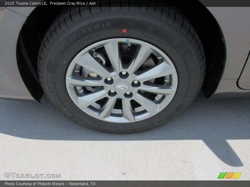 Predawn Gray Mica / Ash 2015 Toyota Camry LE