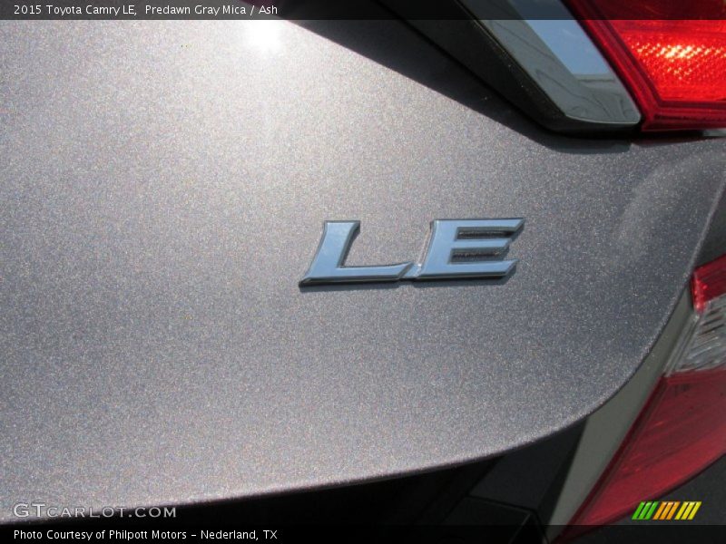 Predawn Gray Mica / Ash 2015 Toyota Camry LE