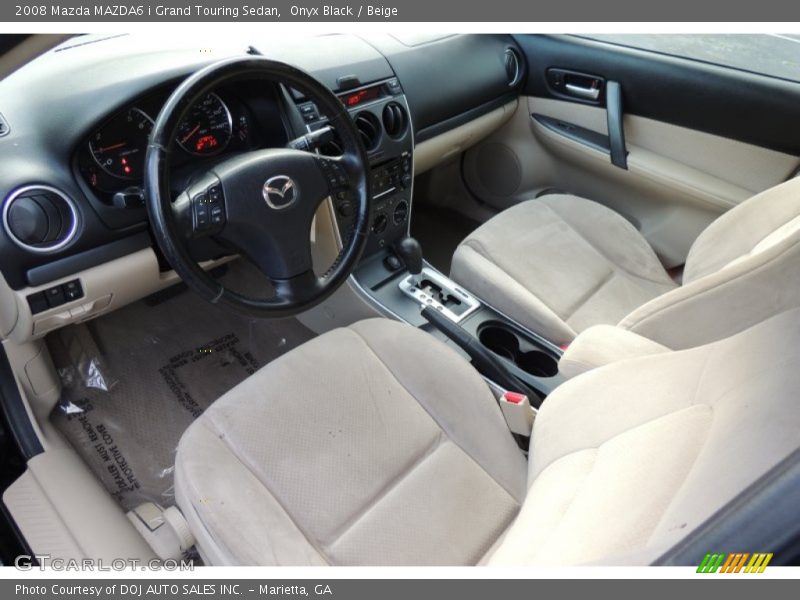  2008 MAZDA6 i Grand Touring Sedan Beige Interior