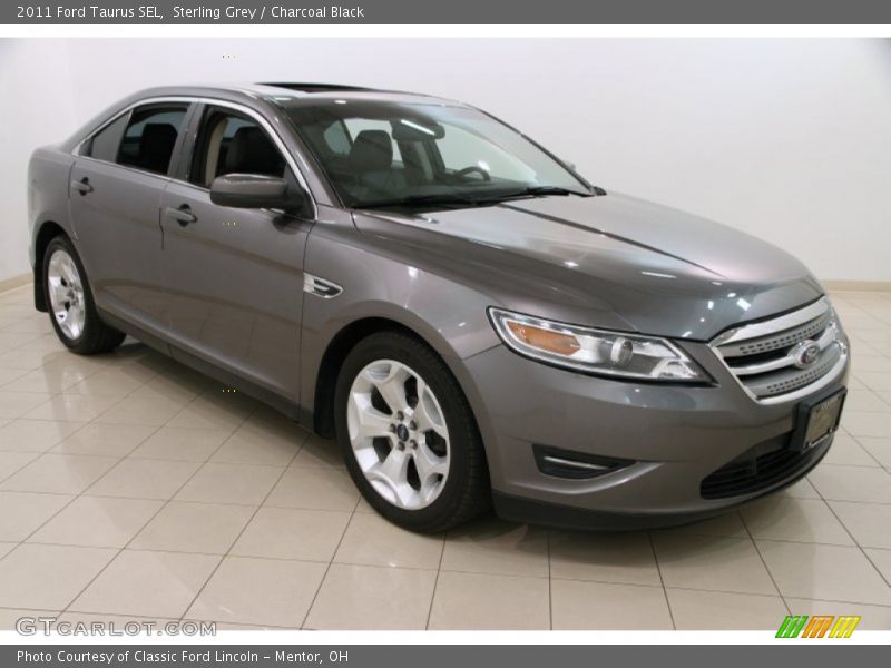 Sterling Grey / Charcoal Black 2011 Ford Taurus SEL