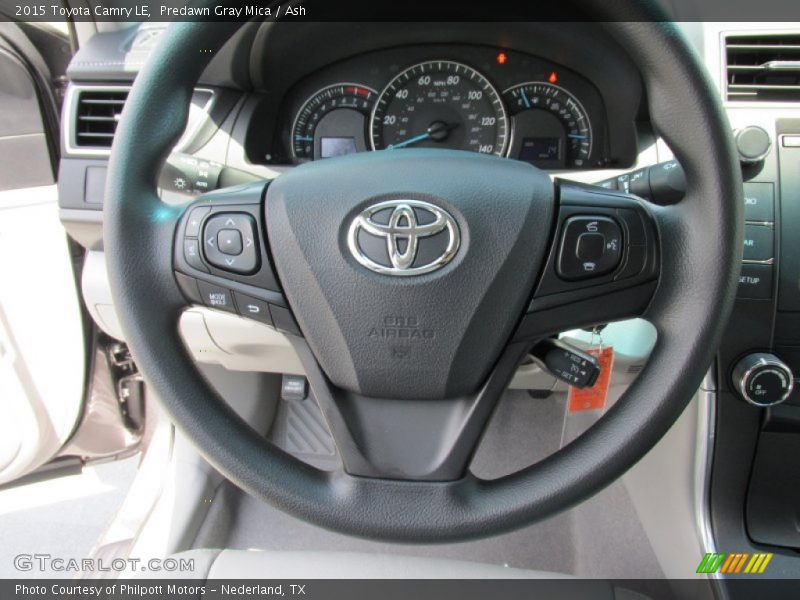 Predawn Gray Mica / Ash 2015 Toyota Camry LE