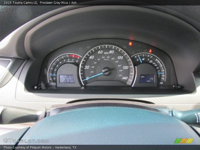 Predawn Gray Mica / Ash 2015 Toyota Camry LE
