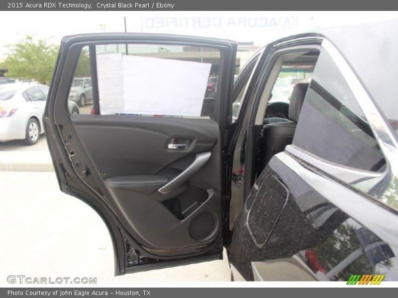 Crystal Black Pearl / Ebony 2015 Acura RDX Technology