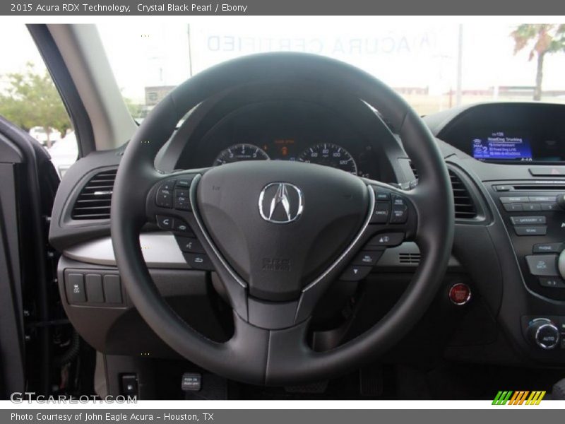 Crystal Black Pearl / Ebony 2015 Acura RDX Technology