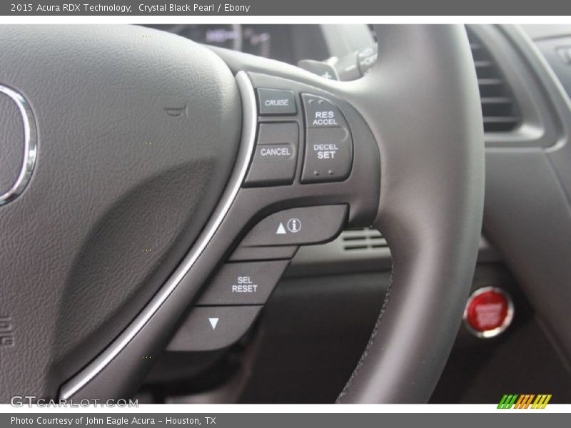 Crystal Black Pearl / Ebony 2015 Acura RDX Technology