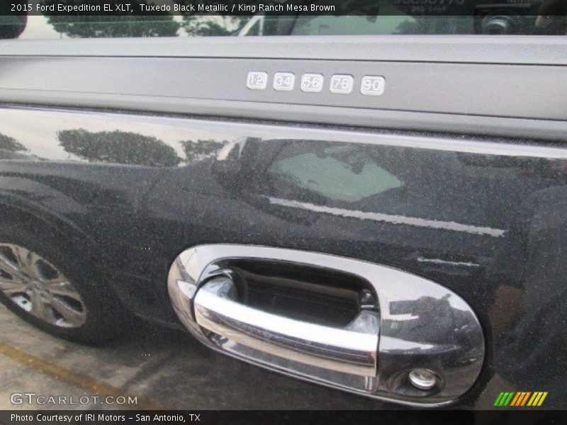 Tuxedo Black Metallic / King Ranch Mesa Brown 2015 Ford Expedition EL XLT