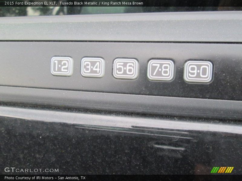 Tuxedo Black Metallic / King Ranch Mesa Brown 2015 Ford Expedition EL XLT