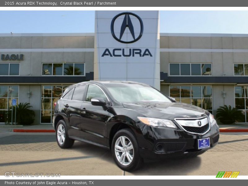 Crystal Black Pearl / Parchment 2015 Acura RDX Technology