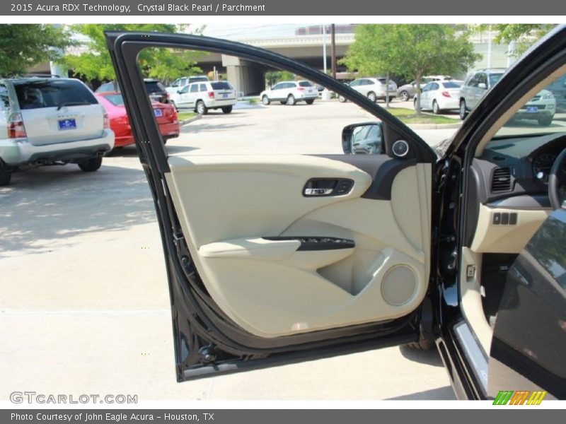 Crystal Black Pearl / Parchment 2015 Acura RDX Technology