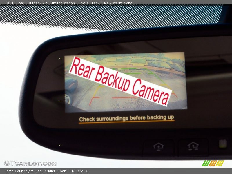 Crystal Black Silica / Warm Ivory 2011 Subaru Outback 2.5i Limited Wagon