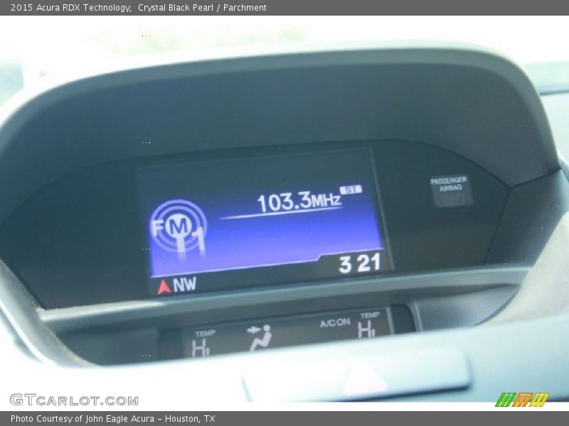 Crystal Black Pearl / Parchment 2015 Acura RDX Technology