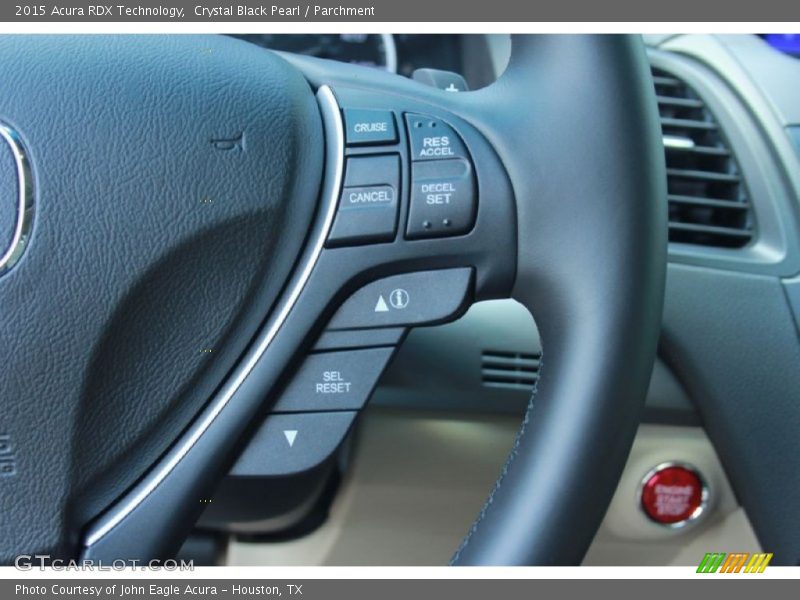 Crystal Black Pearl / Parchment 2015 Acura RDX Technology
