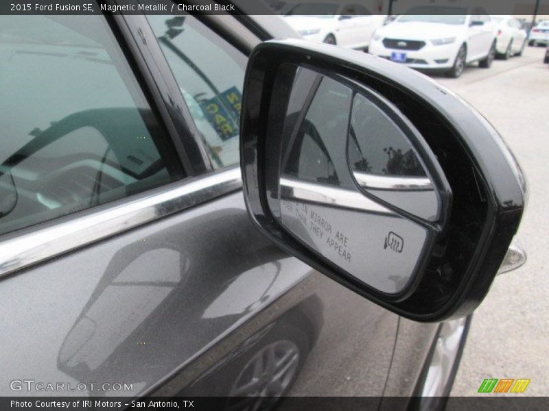Magnetic Metallic / Charcoal Black 2015 Ford Fusion SE
