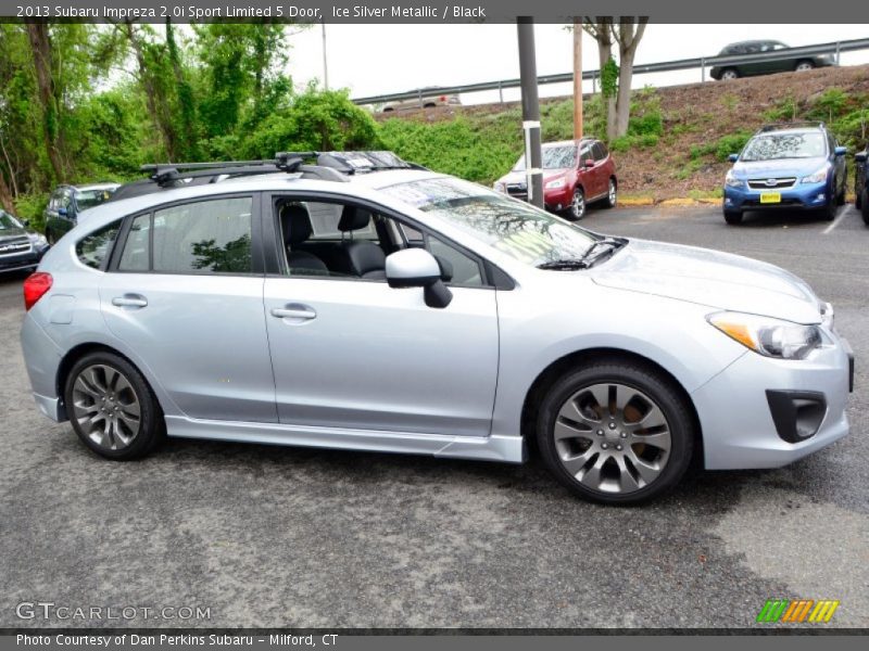 Ice Silver Metallic / Black 2013 Subaru Impreza 2.0i Sport Limited 5 Door