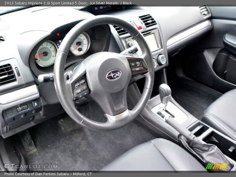Ice Silver Metallic / Black 2013 Subaru Impreza 2.0i Sport Limited 5 Door