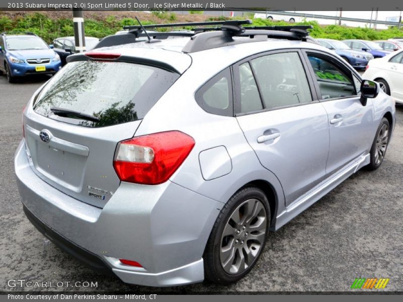 Ice Silver Metallic / Black 2013 Subaru Impreza 2.0i Sport Limited 5 Door