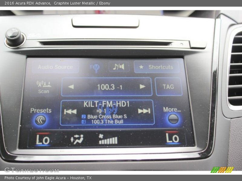 Graphite Luster Metallic / Ebony 2016 Acura RDX Advance