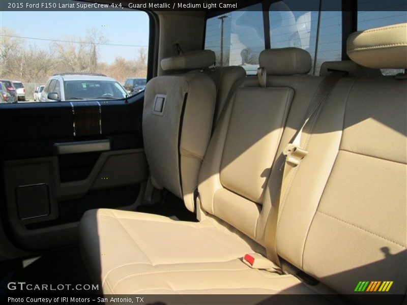 Guard Metallic / Medium Light Camel 2015 Ford F150 Lariat SuperCrew 4x4